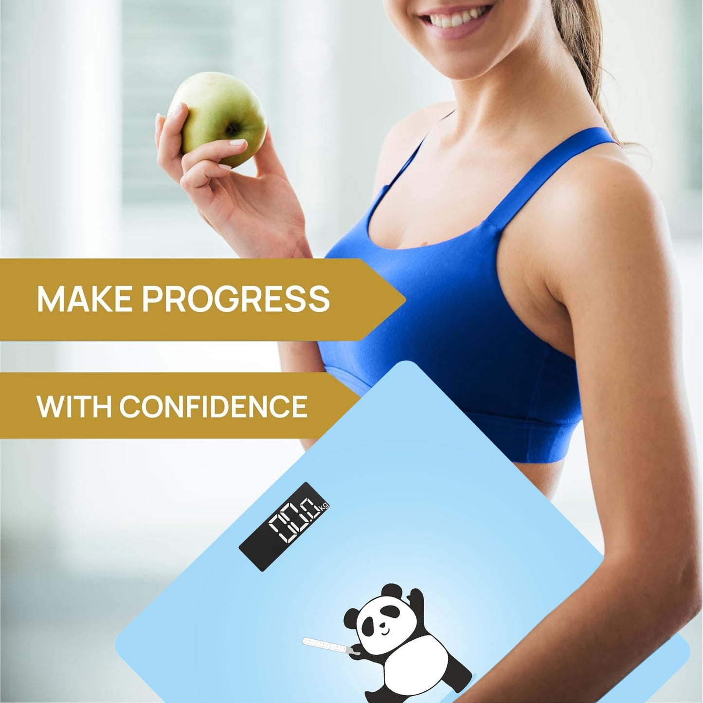 Themisto TH-WS40A Body weight Scale, With High Precision Sensors | Backlit Display