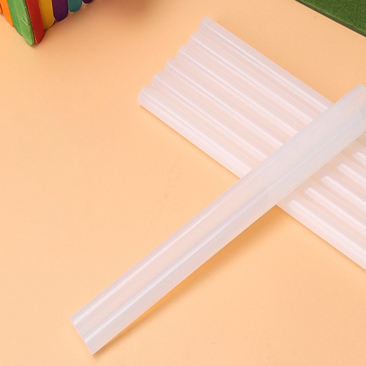 Themisto 11mm All Purpose Transparent Hot Melt Glue Sticks Pack Of (10)