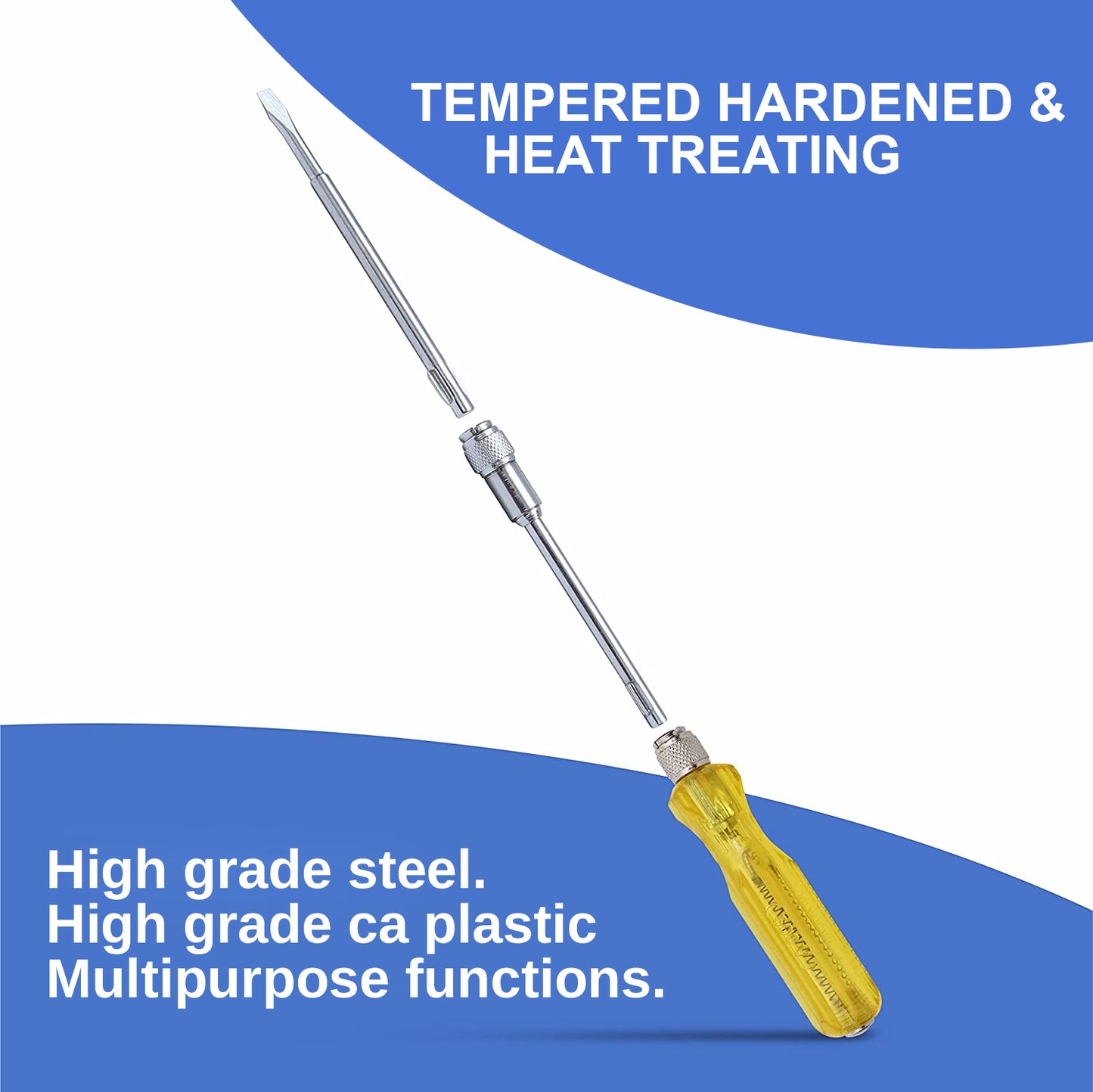 Themisto TH-T08 8 IN 1 COMBINATION SCREWDRIVER SET (pack of 8)