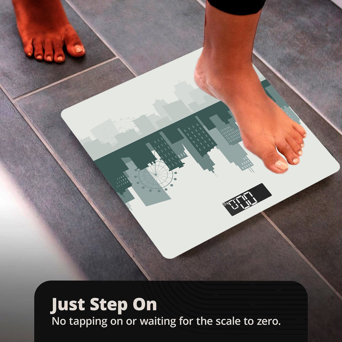Themisto TH-WS40D Body weight Scale, With High Precision Sensors | Backlit Display