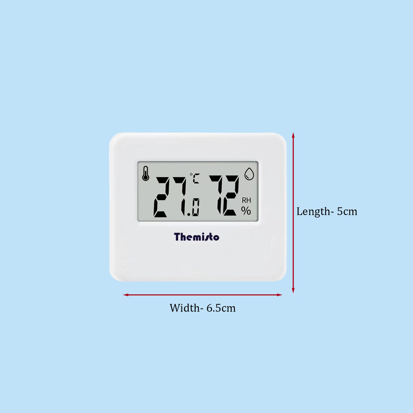 Themisto TH-HTC3 Digital Hygrometer Thermometer Humidity Meter