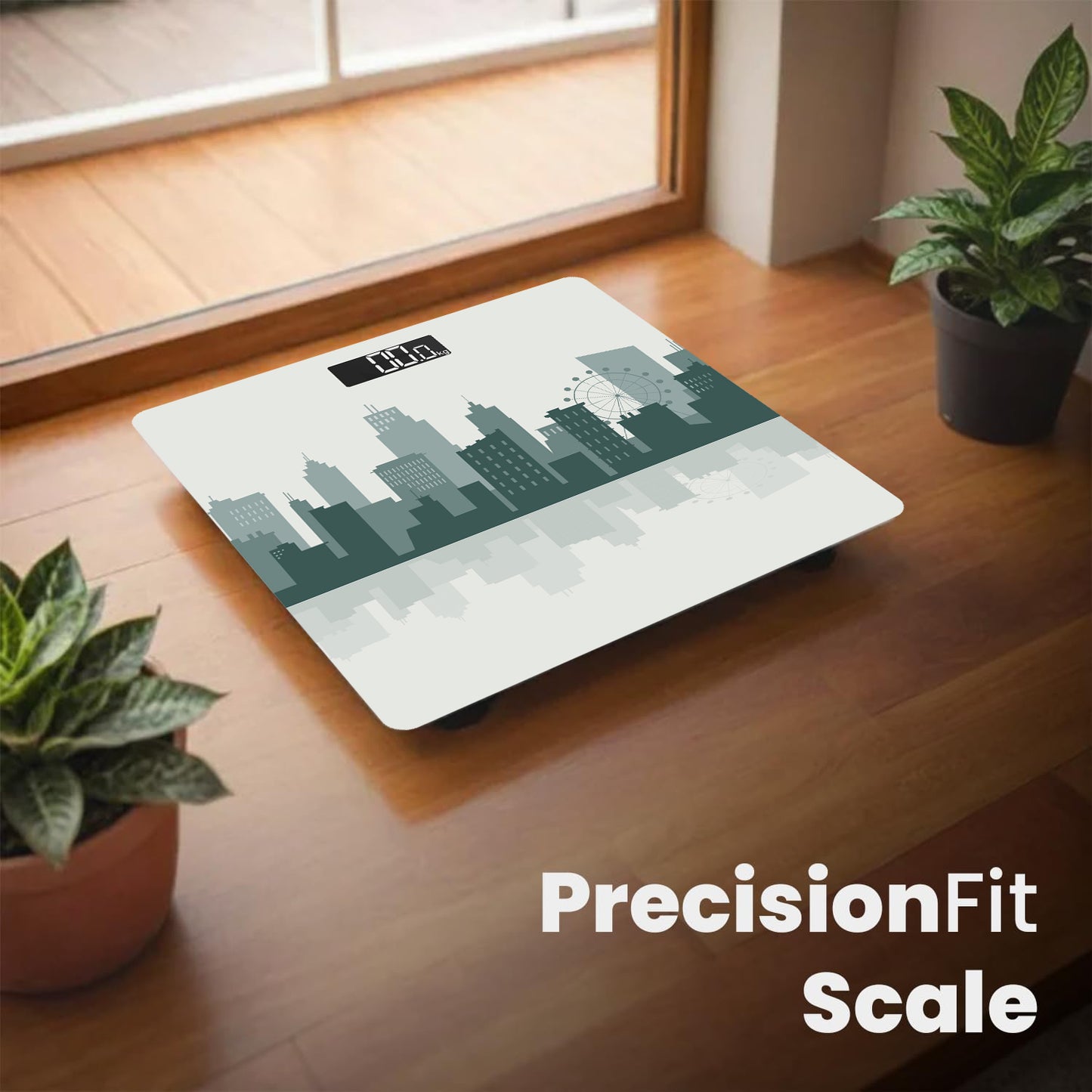Themisto TH-WS40D Body weight Scale, With High Precision Sensors | Backlit Display