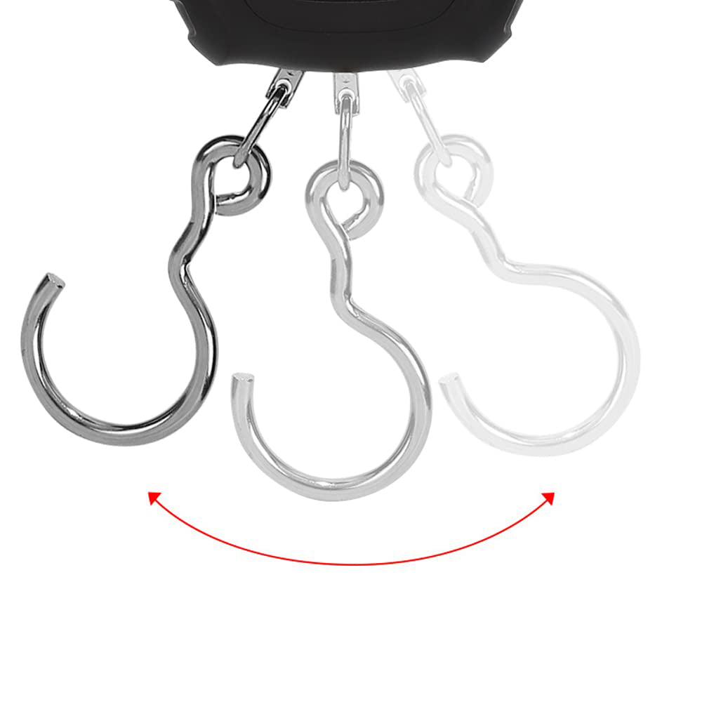 Themisto TH-WS12 Digital Hanging Travel Luggage Scale with Strap, 50kg Capacity