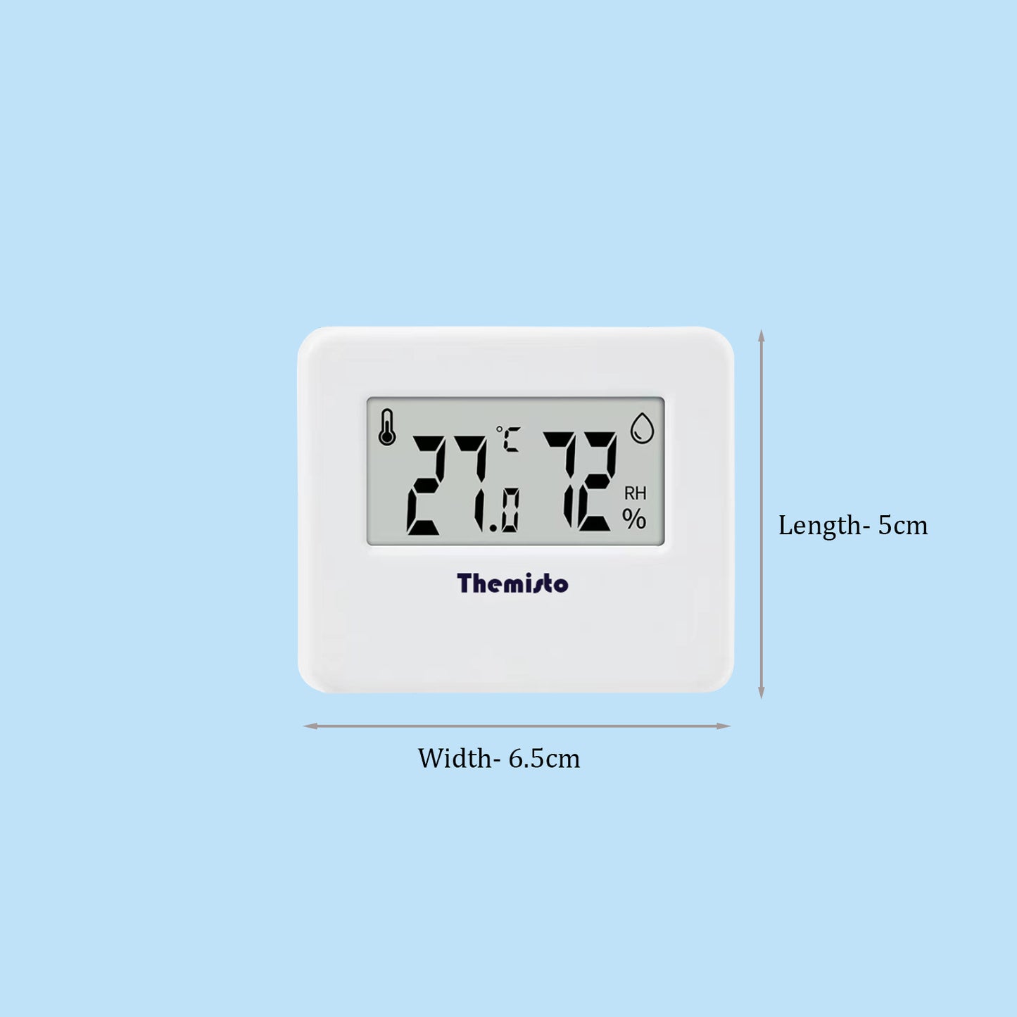 Themisto TH-HTC3 Digital Hygrometer Thermometer Humidity Meter