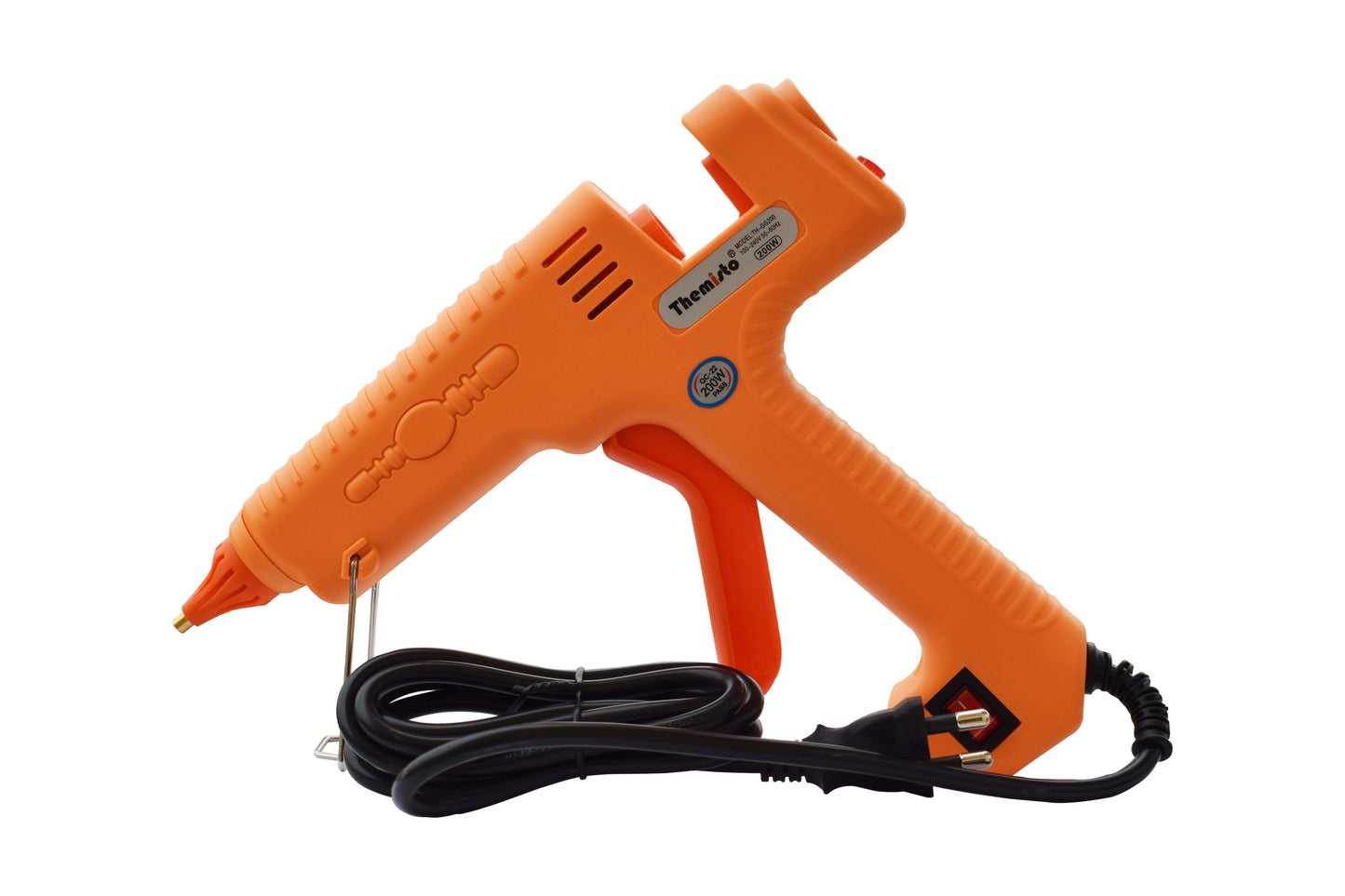 Themisto TH-GG200 Hot Melt Glue Gun With 5 Super strong Gumming Glue sticks |200 W |