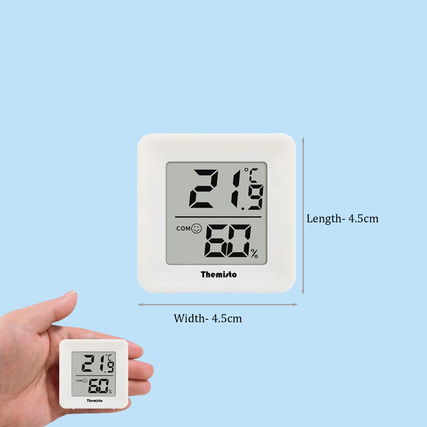 Themisto TH-HT1 Digital Hygrometer Thermometer Humidity Meter
