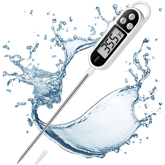 Themisto Digital LCD Cooking Food Meat Probe Kitchen BBQ Thermometer Temperature Test Pen - Instant Read (TP300)