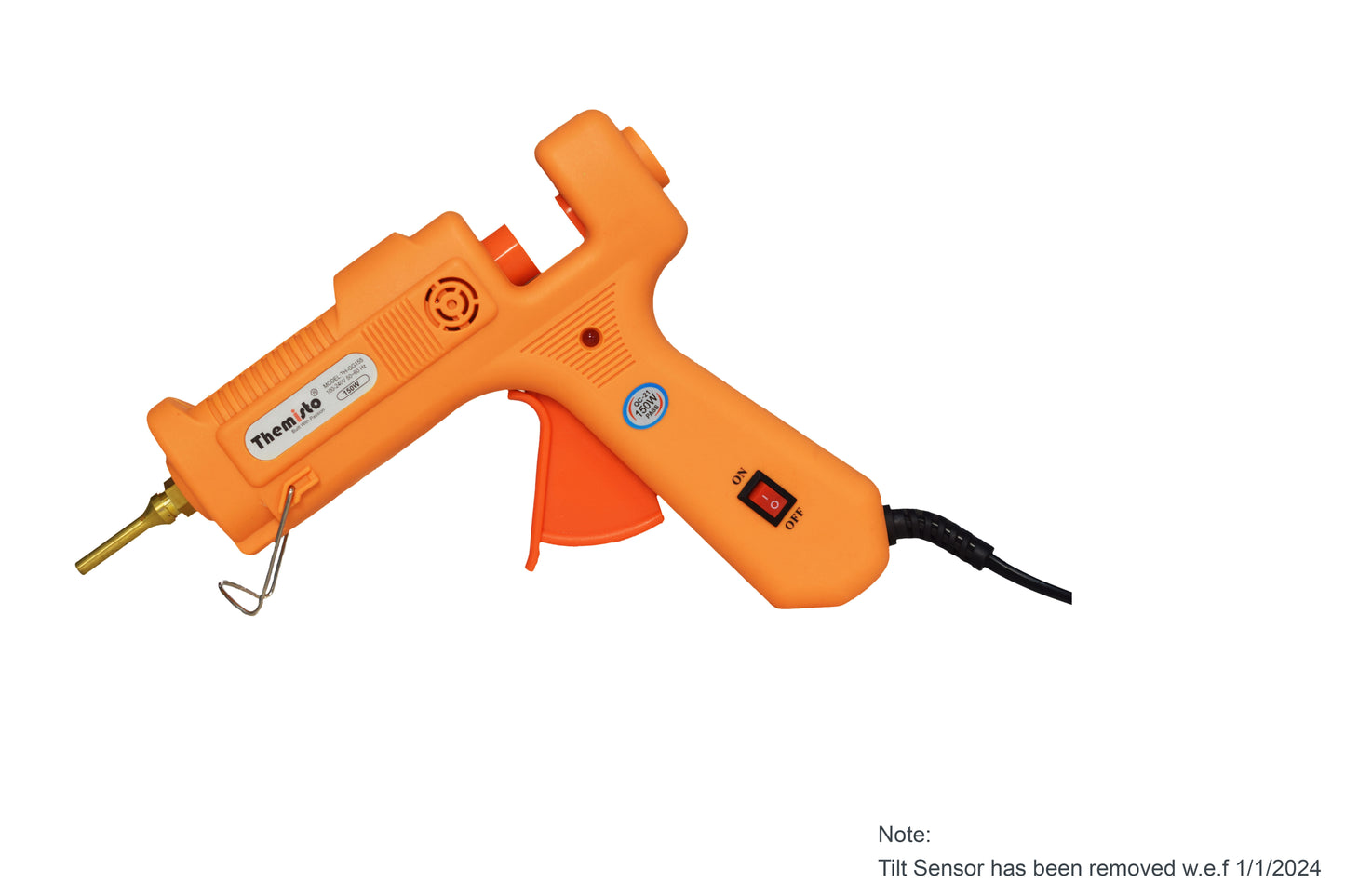 Themisto (TH-GG155) 150W Industrial Glue Gun with 5 glue sticks.