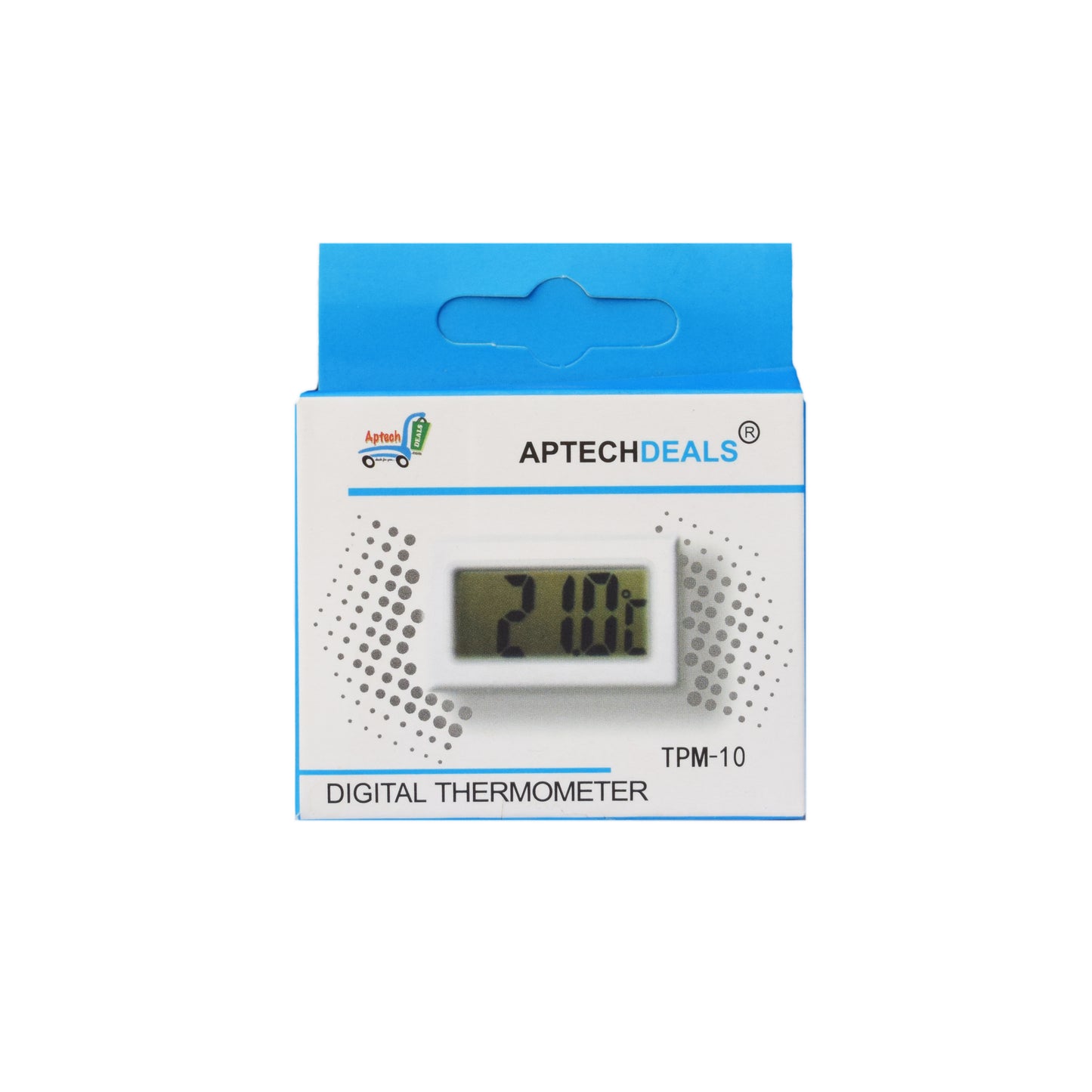 ApTechDeals Portable Pocket Wired Mini Digital LCD Electronic Temperature Meter Sensor