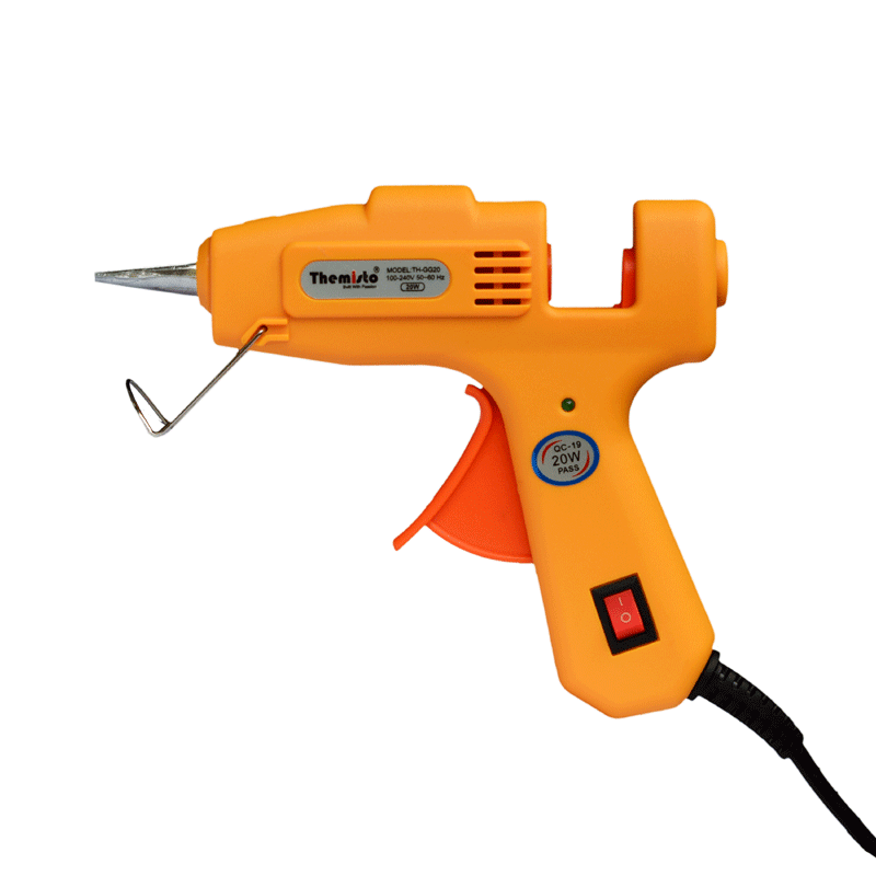 Themisto (TH-GG20) 20 Watt Mini for DIY Art and Crafts 10 glue sticks.