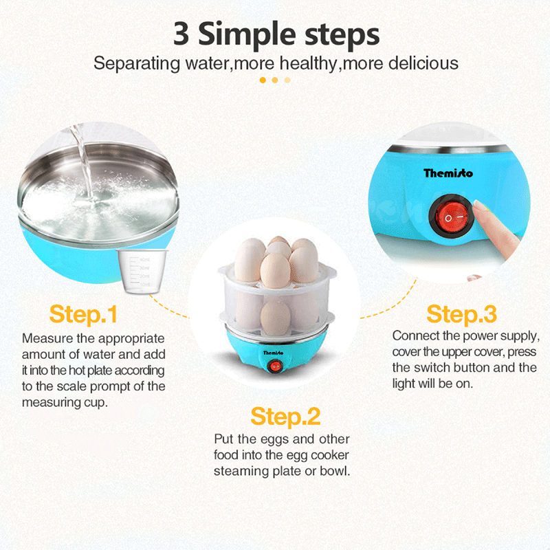 Themisto 350 W Egg Boiler/Poacher/Cooker (TH-611(14 eggs))