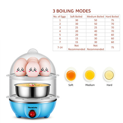 Themisto 350 W Egg Boiler/Poacher/Cooker (TH-611(14 eggs))