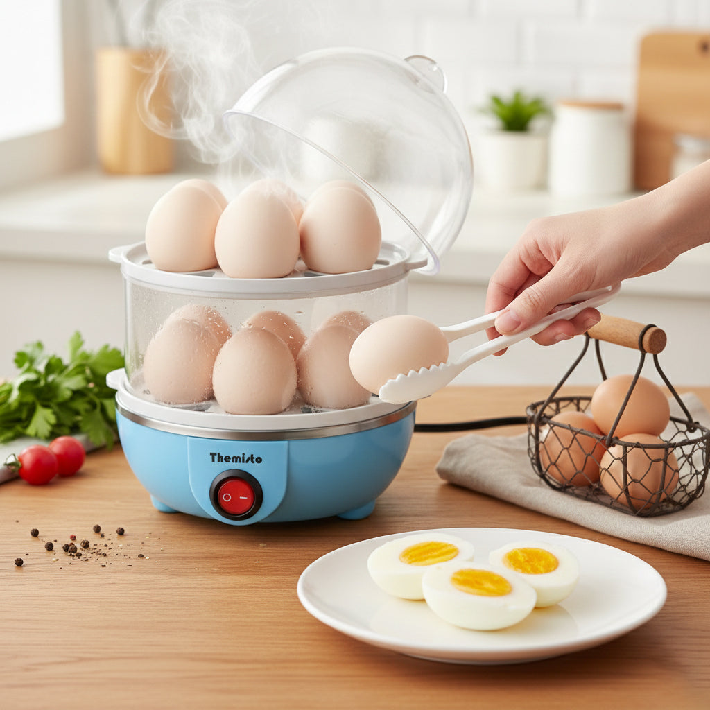 Themisto 350 W Egg Boiler/Poacher/Cooker (TH-611(14 eggs))