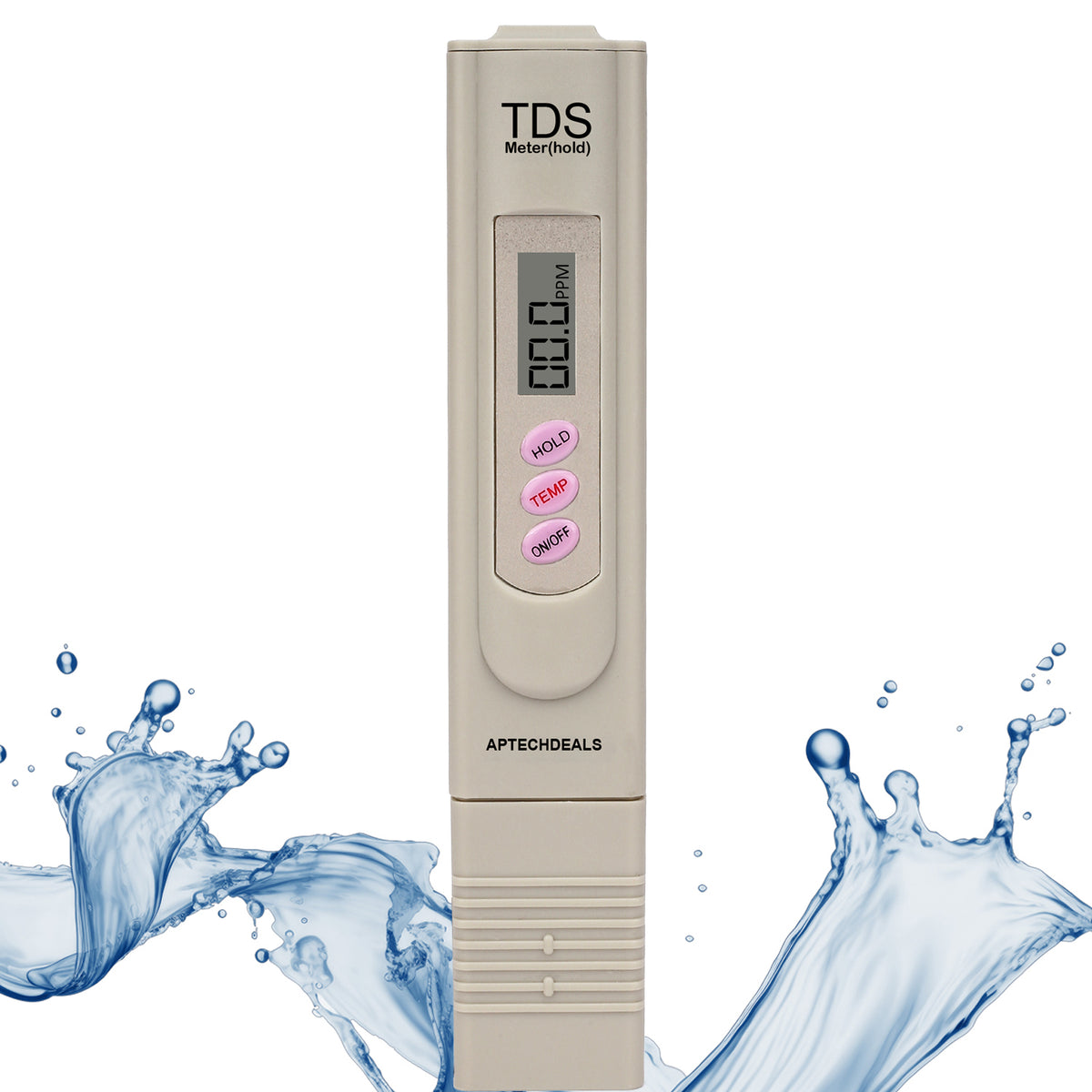 Aptechdeals TDS Meter/Digital Tds Meter with Temperature And Water Qua ...