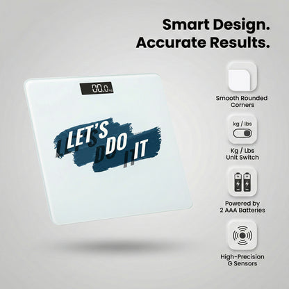 Themisto TH-WS40E Body weight Scale, With High Precision Sensors | Backlit Display