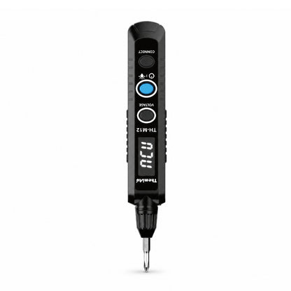 Themisto TH-M12 Digital Voltage Tester | LED Display | Voltage & Continuity Tester| Electrical Test Pen | Compact Handheld Voltage Tester
