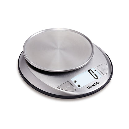 Themisto TH-WS20 Digital Kitchen Weighing Scale Stainless Steel (5Kg)