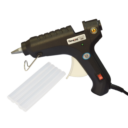 Themisto 40W Hot Melt Glue Gun with Anti Drip for Arts and Crafts, DIY Projects (Black) -5 Pieces