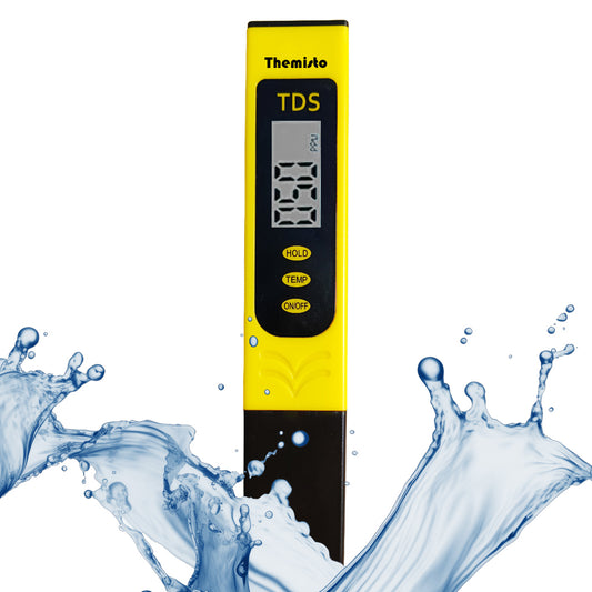 Themisto TDS-02 Digital TDS Meter, Water Quality Tester, 0-9990ppm