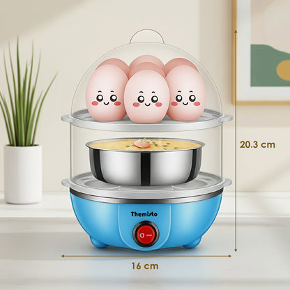 Themisto 350 W Egg Boiler/Poacher/Cooker (TH-611(14 eggs))