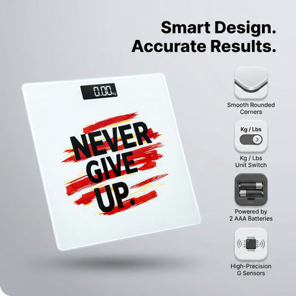 Themisto TH-WS40F Body weight Scale, With High Precision Sensors | Backlit Display