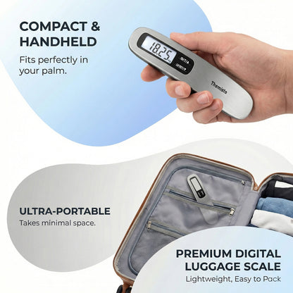 Themisto TH-WS10 Digital Luggage Scale with Target Value Setting (50kg)