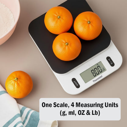 Themisto TH-WS06 Electronic digital Kitchen Weighing Scale |10 Kg| Back Light LCD| Made In India