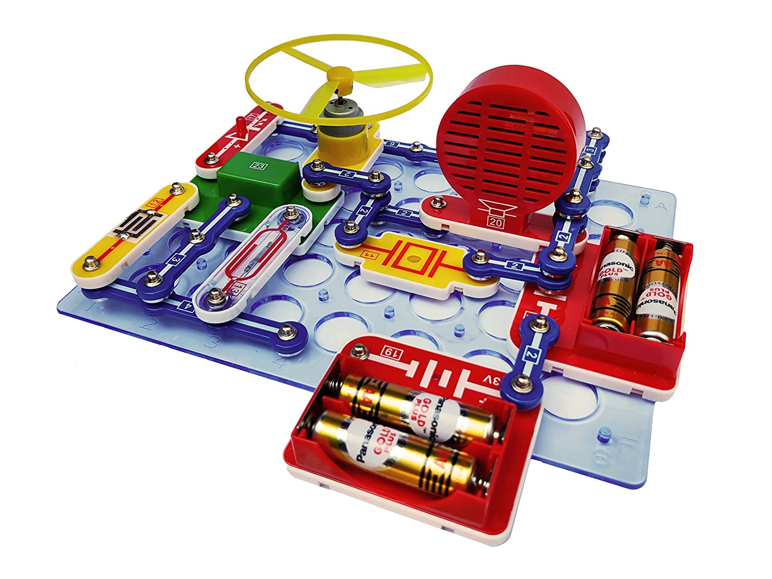 Themisto TH-SK188 Electronic Learning Kit with 188 Experiments/Snap Ci ...