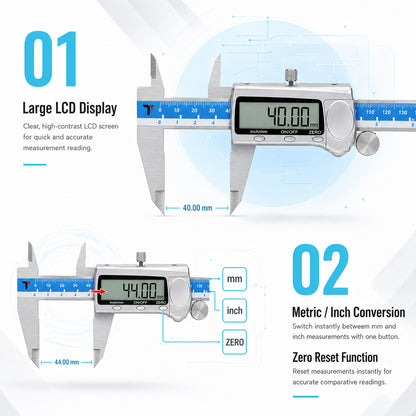 Themisto TH-M61 Digital Vernier Calliper (0-150MM/6")