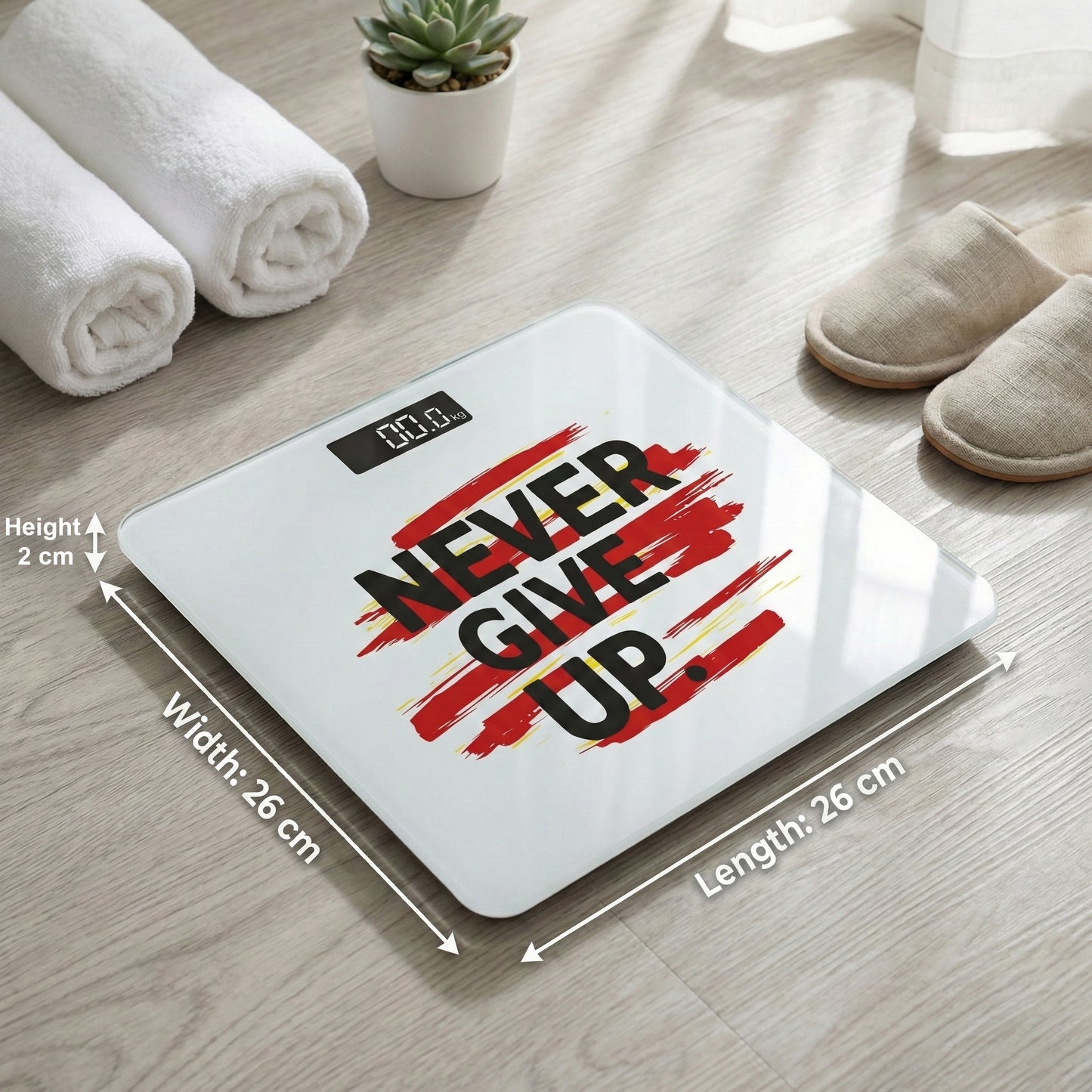 Themisto TH-WS40F Body weight Scale, With High Precision Sensors | Backlit Display