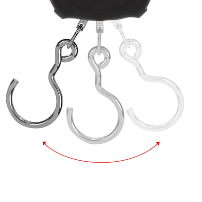 Themisto TH-WS12 Digital Hanging Travel Luggage Scale with Strap, 50kg Capacity
