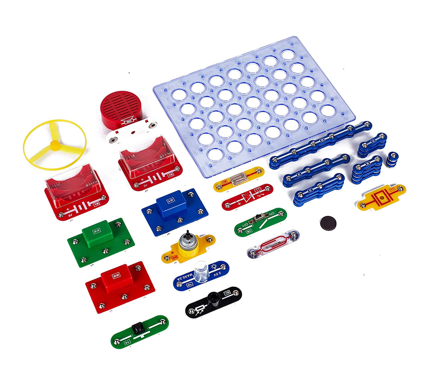 Themisto TH-SK188 Electronic Learning Kit with 188 Experiments/Snap Circuit Kit