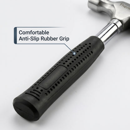 Themisto TH-T32 400g Steel Shaft Claw Hammer With Anti-Slip Handle | Reliable Tool for Woodwork, DIY and Home Maintenance
