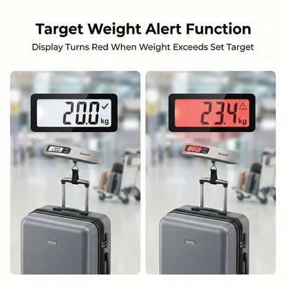 Themisto TH-WS10 Digital Luggage Scale with Target Value Setting (50kg)