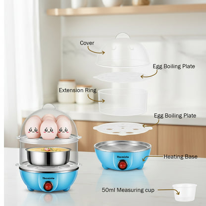 Themisto 350 W Egg Boiler/Poacher/Cooker (TH-611(14 eggs))