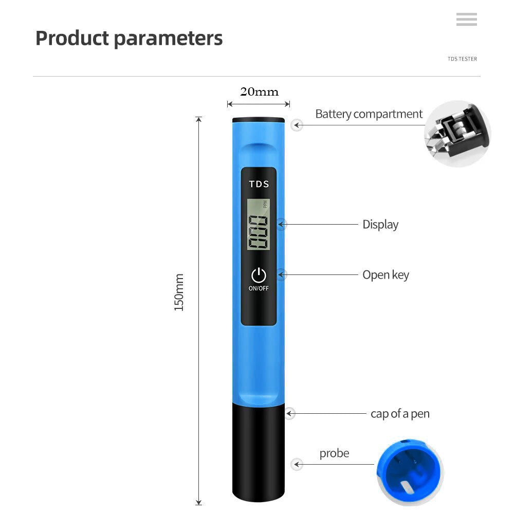 Sale Addolcitore YMYNY Tester Digitale 3 In 1 Per La Qualità Dell'acqua, TDS, Misuratore Di EC E Temperatura Misuratore Tds Per Acqua Potabile Idroponica Piscine Acquari 88819170 Test Hiv Sale Addolcitore YMYNY Tester Digitale 3 In 1 Per La Qualità Dell'acqua, TDS, Misuratore Di EC E Temperatura Misuratore Tds Per Acqua Potabile Idroponica Piscine Acquari 88819170 Test Hiv