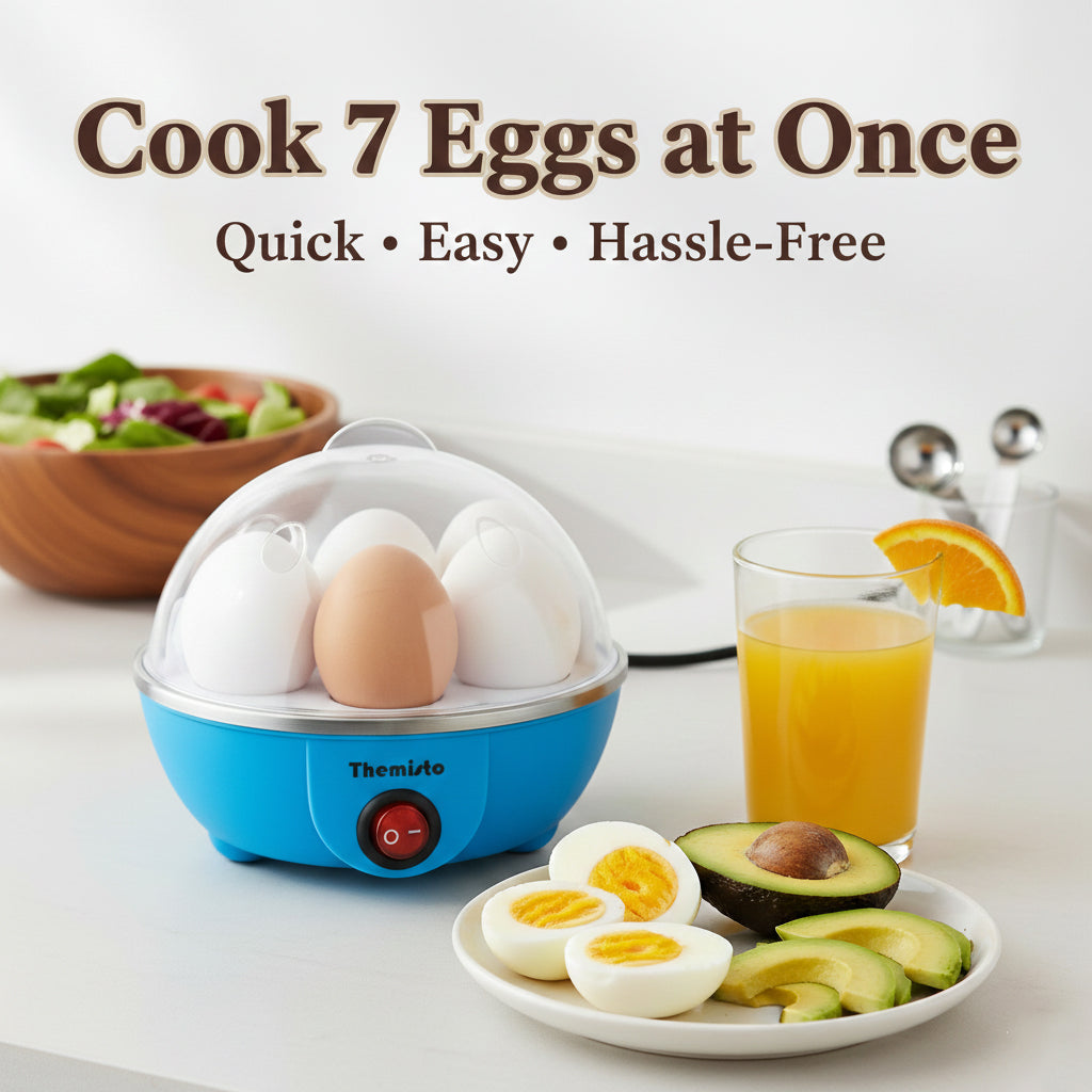Themisto 350 W Egg Boiler/Poacher/Cooker (TH-610(7 eggs))