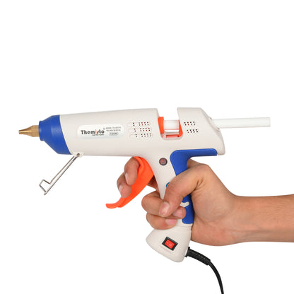 Themisto 100W Industrial Glue Gun With 5 Milky Super Strong Glue Sticks (100w)