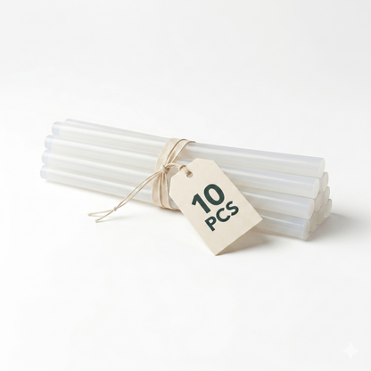 Themisto 11mm  All Purpose Transparent Hot Melt Glue Sticks Pack Of (10)