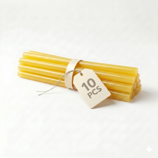 Themisto 11mm Yellow glue sticks Strong Gumming Pack of 10 PC