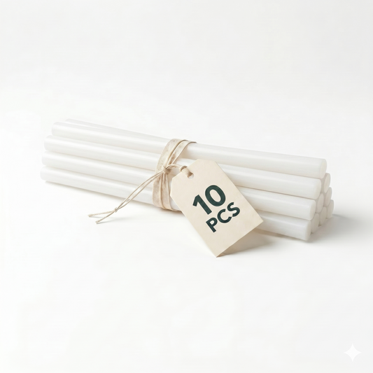 Themisto 11mm Milky glue sticks Super strong Gumming Pack Of 10 PC