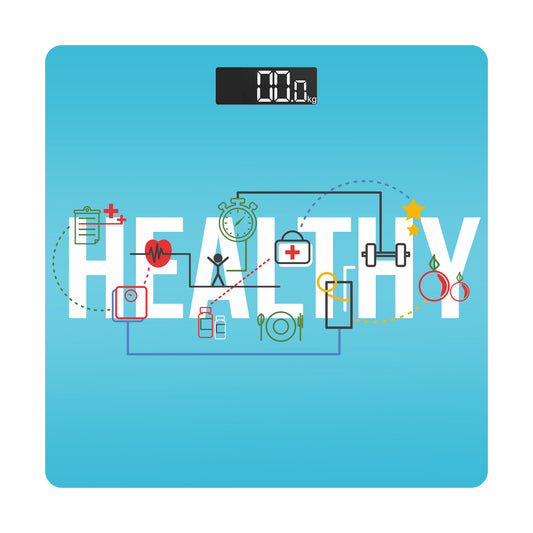 Themisto TH-WS40C Body weight Scale, With High Precision Sensors | Backlit Display