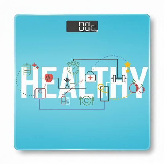 Themisto TH-WS40C Body weight Scale, With High Precision Sensors | Backlit Display