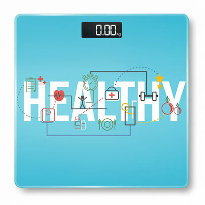 Themisto TH-WS40C Body weight Scale, With High Precision Sensors | Backlit Display