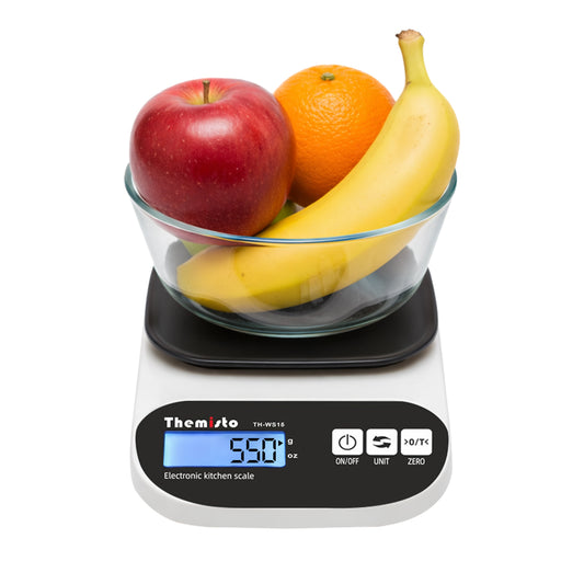 Themisto TH-WS16 Electronic digital Kitchen Weighing Scale |10 Kg | Back Light LCD| Made In India