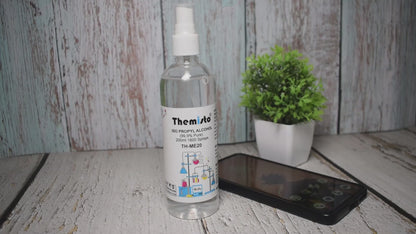 Themisto IPA ISO PROPYL RUBBING ALCOHOL Spray 200ml (99.9% Pure) (TH-ME20)