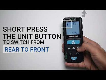 Themisto TH-M81 Laser Distance Meter (50m Range) with Backlit LCD.