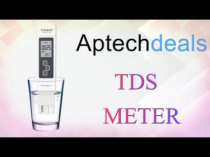 Aptechdeals TDS EC Meter/Digital TDS Meter with Temperature And Water Quality Measurement For Ro Purifier (TDS EC)