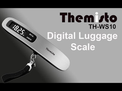 Themisto TH-WS10 Digital Luggage Scale with Target Value Setting (50kg)