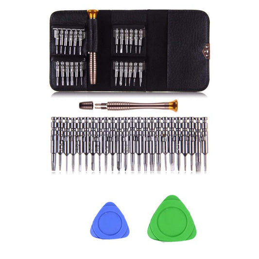THEMISTO 27 in 1 Precision Screwdriver Set Multi Pocket Repair Tool Kit for Mobiles, Laptops, Electronics